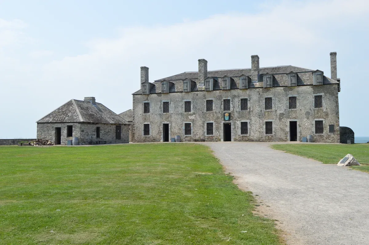 The French Castle at Old Fort Niagara on a Niagara Falls tour from NYC, New York