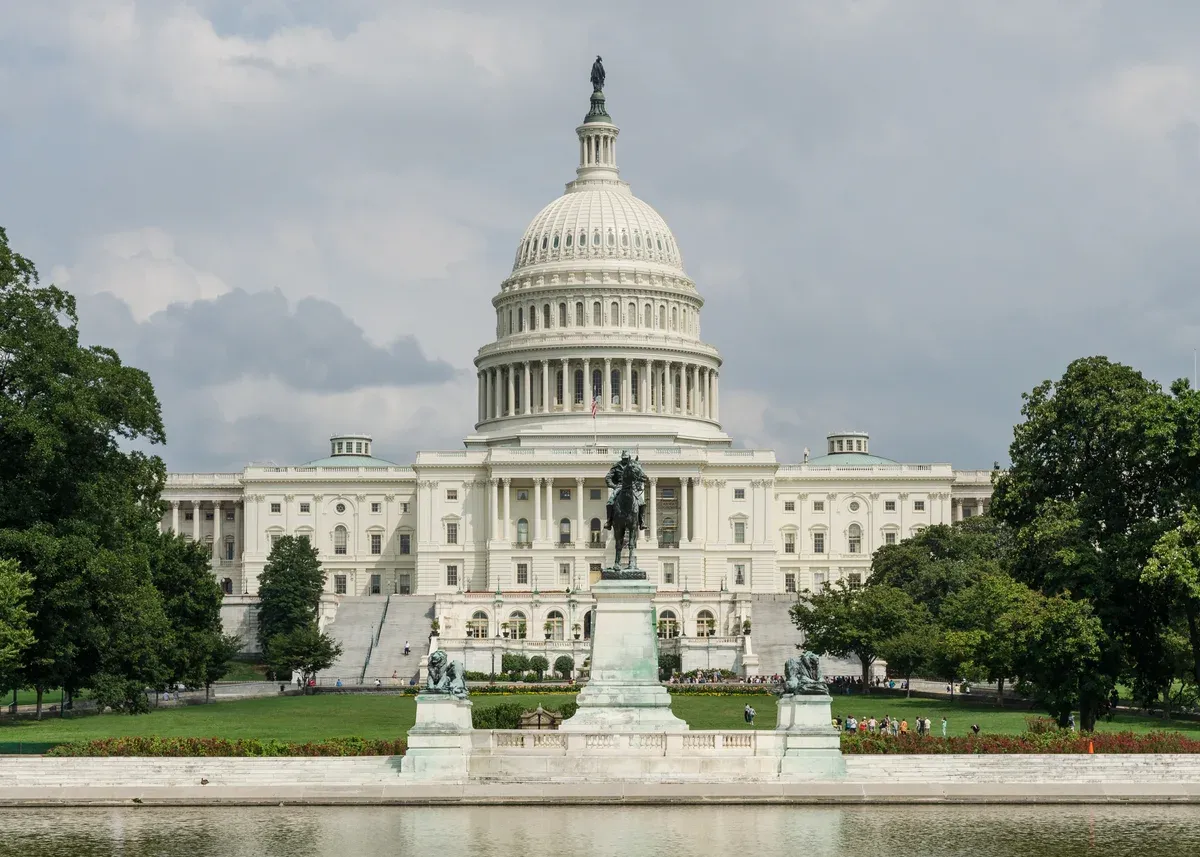 The United States Capitol building in Washington, D.C. on a Niagara Falls tour from NYC, New York